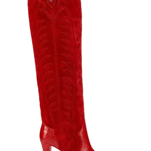 christian louboutin – santia botta 85mm leather boots