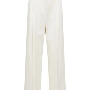 moncler – pants in wool gabardine