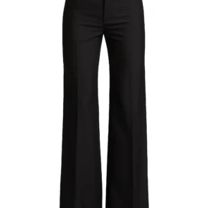 chloé – wool high rise flare pants
